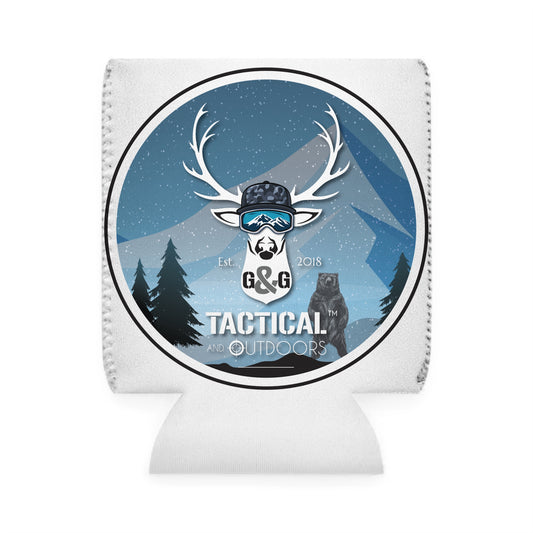 G&G Tactical Outdoors Can Cooler Sleeve Winter Camoflauge for 12 oz