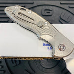 Rick Hinderer XM-18 3.5" Automatic Spearpoint, Stonewash Handles, Folding Knife