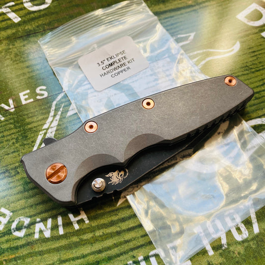 Rick Hinderer 3.5” Eklipse Complete Hardware Kit COPPER