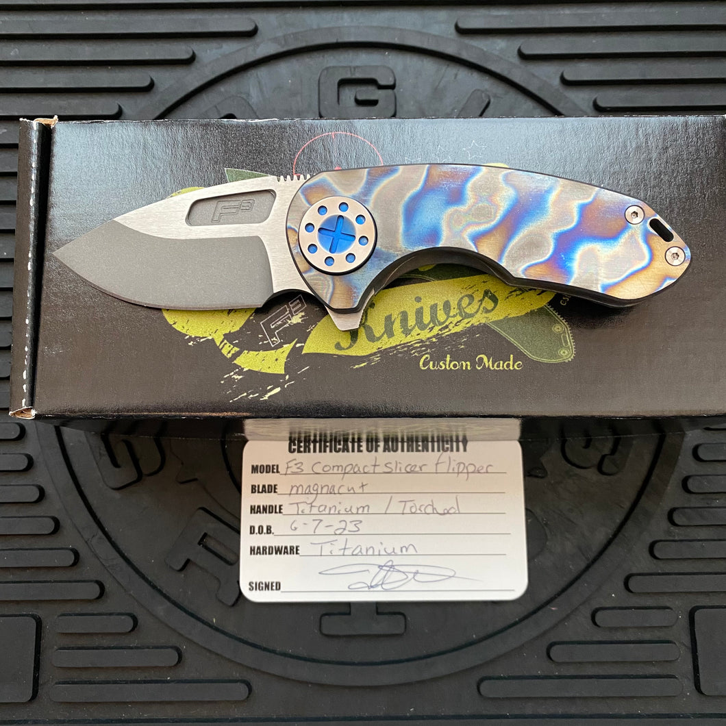 Curtiss Custom Knives F3 Compact Frame Lock, 2.5