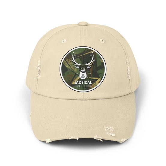 G&G Tactical and Outdoors Green Camoflauge Distressed Cap