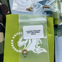 Load image into Gallery viewer, Hinderer XM-24 4” Complete Hardware Kit BRASS
