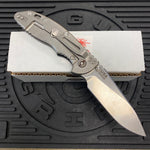 Rick Hinderer XM-18 3.5" Slicer S45VN, Non-Flipper, Tri-Way, Stonewash, Black G10 Knife