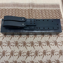 Load image into Gallery viewer, Spartan KA-Bar 7&quot; CPM MagnaCut Black Fixed Blade Knife with Kydex Black Sheath
