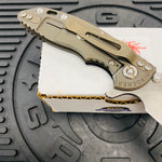Rick Hinderer XM-18 3.0" Spanto, Tri-Way, Battle Bronze, Black G10 Knife