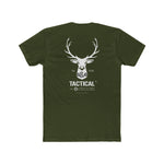 G&G Tactical Outdoors Deer Logo T‑Shirt — White Deer Hunting & Outdoor Crew Tee