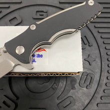 Load image into Gallery viewer, Rick Hinderer Eklipse 3.0&quot; Harpoon Spanto, Tri-Way, Stonewash, Black G10 Folding Knife
