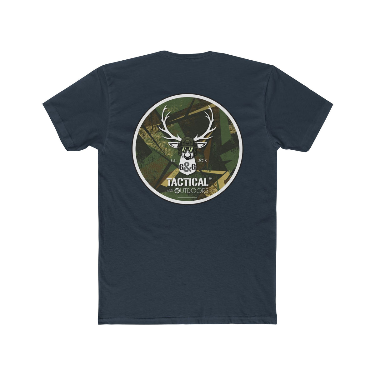 G&G Tactical Outdoors T‑Shirt — Green Camoflauge Crew Tee