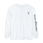 G&G Tactical Outdoors Official Long Sleeve Tee — Dark Logo Sleeve Graphic