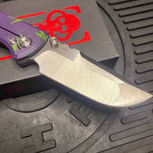 Load image into Gallery viewer, Chaves Ultramar Redencion Street JOKER THEME Framelock 3.25&quot; Drop Point M390, Titanium Handles, Folding Knife
