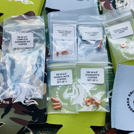 Hinderer XM-24 4” Complete Hardware Kit COPPER