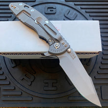 Load image into Gallery viewer, Rick Hinderer XM-18 3.5&quot; Harpoon Spanto, Tri-Way, Working Finish, Black G10 Folding Knife
