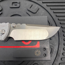 Load image into Gallery viewer, Chaves Ultramar Redencion Street Framelock 3.25&quot; Drop Point M390, Titanium Handles, SAND WARRIOR Knife

