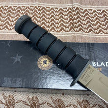 Load image into Gallery viewer, Spartan KA-Bar 7&quot; CPM MagnaCut Flat Dark Earth Fixed Blade Knife with Kydex Tan Sheath

