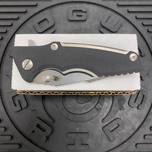 Load image into Gallery viewer, Rick Hinderer Eklipse 3.0&quot; Harpoon Spanto, Tri-Way, Stonewash, Black G10 Folding Knife
