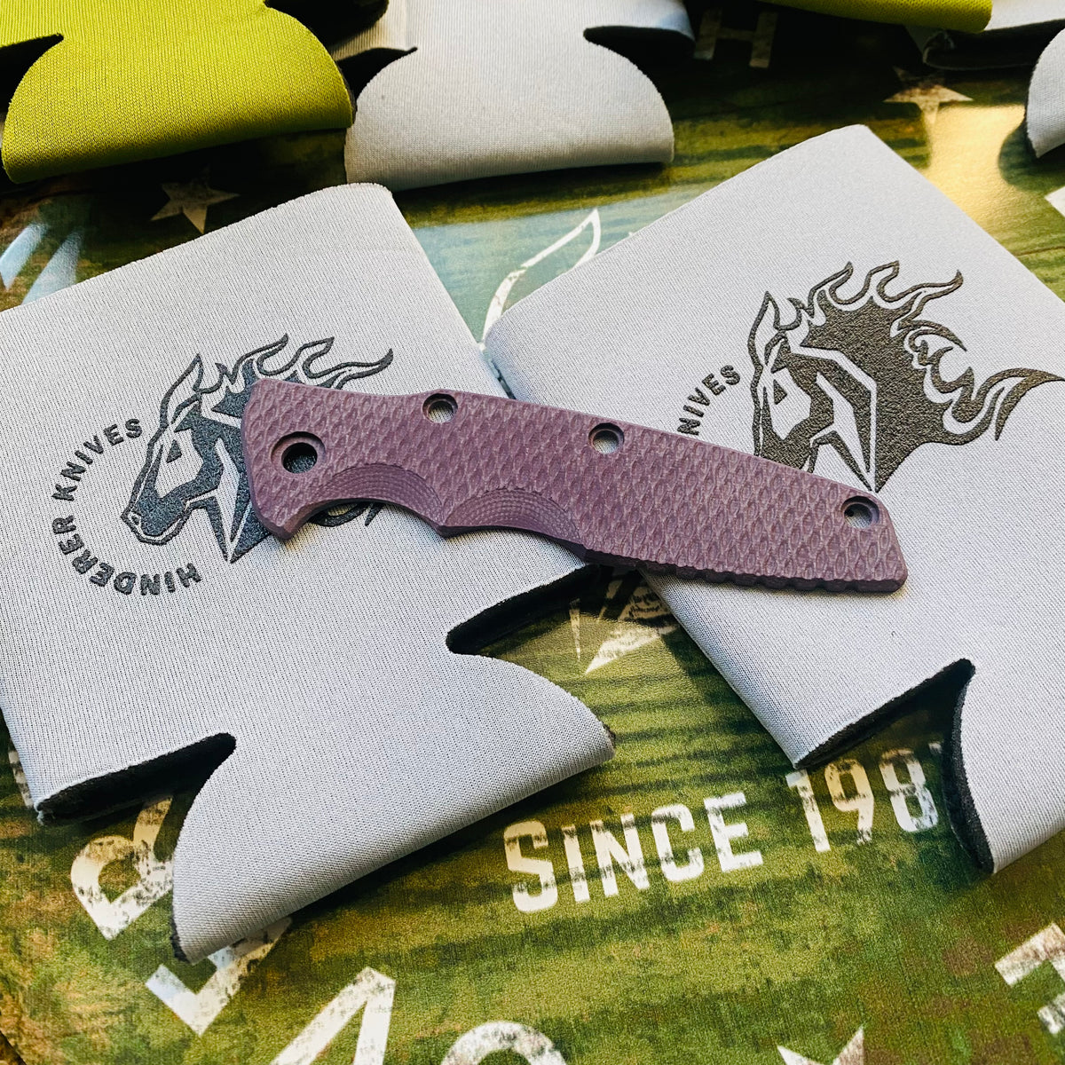 Rick Hinderer Eklipse 3.5" Handle G10 Scale PURPLE