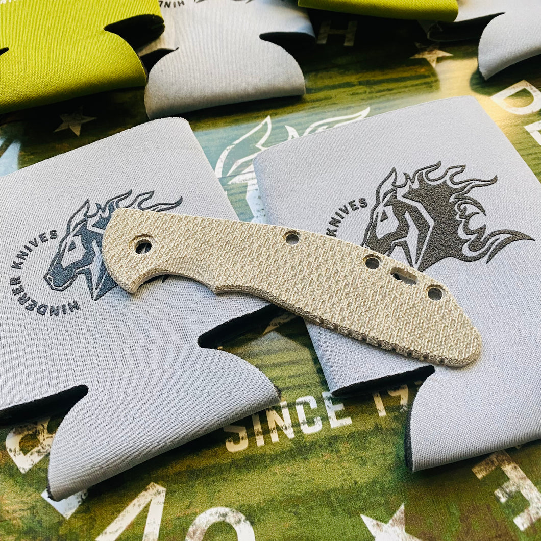 Rick Hinderer XM-24 Scale Textured Micarta OD Green