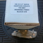 Rick Hinderer XM-18 3.5" Harpoon Spanto, Tri-Way, Working Finish, Black G10 Folding Knife