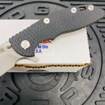 Rick Hinderer XM-18 3.0" Spanto, Tri-Way, Battle Bronze, Black G10 Knife