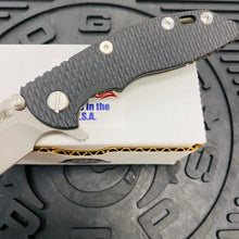 Load image into Gallery viewer, Rick Hinderer XM-18 3.0&quot; Spanto, Tri-Way, Battle Bronze, Black G10 Knife
