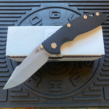 Load image into Gallery viewer, Rick Hinderer XM-18 3.5&quot; Harpoon Spanto, Tri-Way, Working Finish, Black G10 Folding Knife

