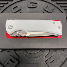 Load image into Gallery viewer, Chaves Ultramar Redencion Street Framelock 3.25&quot; Drop Point M390, Titanium Handles, IMPERIAL WHITE Knife
