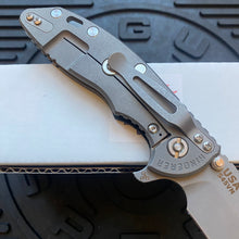Load image into Gallery viewer, Rick Hinderer XM-18 3.5&quot; Harpoon Spanto, Tri-Way, Working Finish, Black G10 Folding Knife
