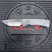 Load image into Gallery viewer, Chaves Ultramar Redencion Street Framelock 3.25&quot; TANTO M390, Titanium Handles, SAND WARRIOR Knife
