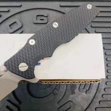 Load image into Gallery viewer, Rick Hinderer Eklipse Wharncliffe 3.5&quot; CPM-20CV Tri-Way Working Finish, Black G10 Folding Knife
