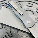 ProTech Emerson CQC-7 3.25" Tanto Automatic Knife Van Gogh Handle with Mother of Pearl Push Button