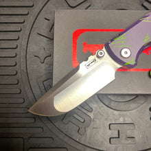 Load image into Gallery viewer, Chaves Ultramar Redencion Street JOKER THEME Framelock 3.25&quot; Drop Point M390, Titanium Handles, Folding Knife
