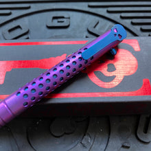 Load image into Gallery viewer, Chaves Pen Bolt Action, Dot Stonewashed Titanium, REVERSE Cotton Candy Theme
