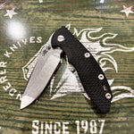 Rick Hinderer XM-18 3.25" Spanto, Magnacut Blade, Black G10, Stonewash Knife