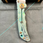 Spartan Blades Harsey Folder - Plague Doctor GREEN Special Edition