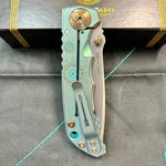 Spartan Blades Harsey Folder - Plague Doctor GREEN Special Edition