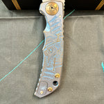 Spartan Blades Harsey Folder - Plague Doctor BLUE Special Edition