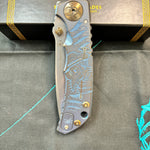 Spartan Blades Harsey Folder - Plague Doctor BLUE Special Edition