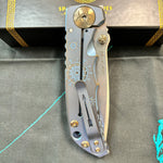 Spartan Blades Harsey Folder - Plague Doctor BLUE Special Edition