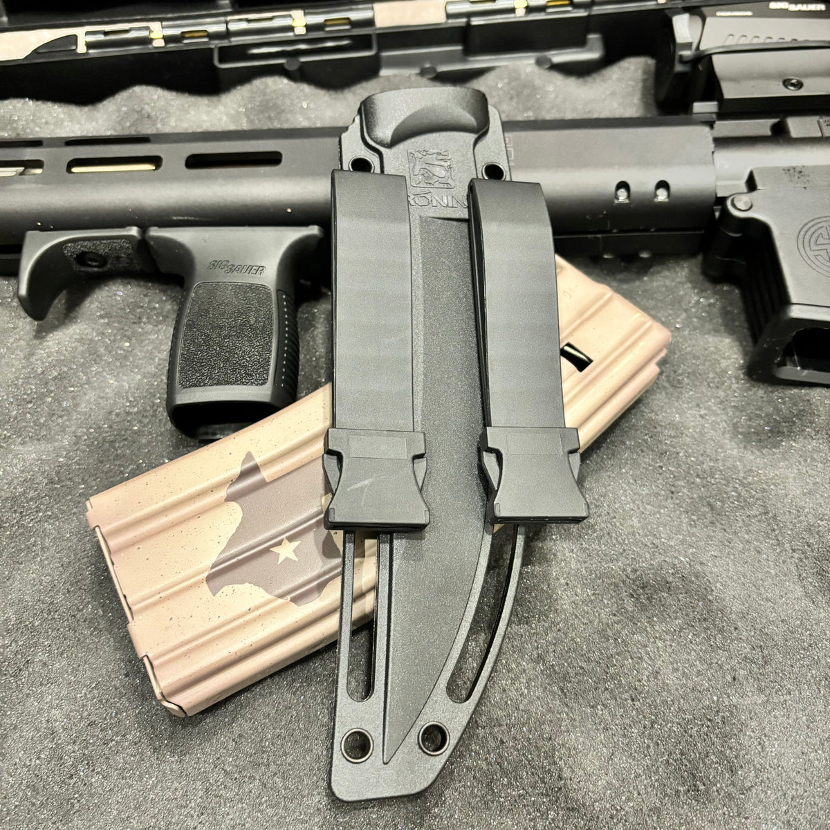 Spartan Blades Ronin Torii Fixed Blade Red/Black G10 Handle Black Blade SBBL4BKRD