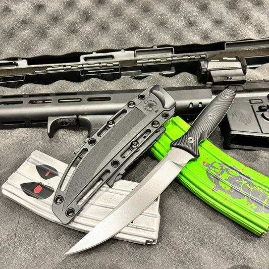 Spartan Blades Ronin Torii Fixed Blade Black/Black G10 Handle Black Blade SBBL4BKBK