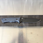 Spartan Blades Damysus 5.5" Fixed Blade 1095 Cro-Van Steel Knife SBSL003BKBK