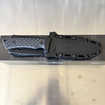 Spartan Blades Damysus 5.5" Fixed Blade 1095 Cro-Van Steel Knife SBSL003BKBK