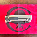 Chaves Integral Redencion 229 Bright Handle Drop Point Black DLC Blade Knife