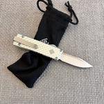 Ocaso 18LMS Lucent Mini Satin OTF 1.9" M390 Knife