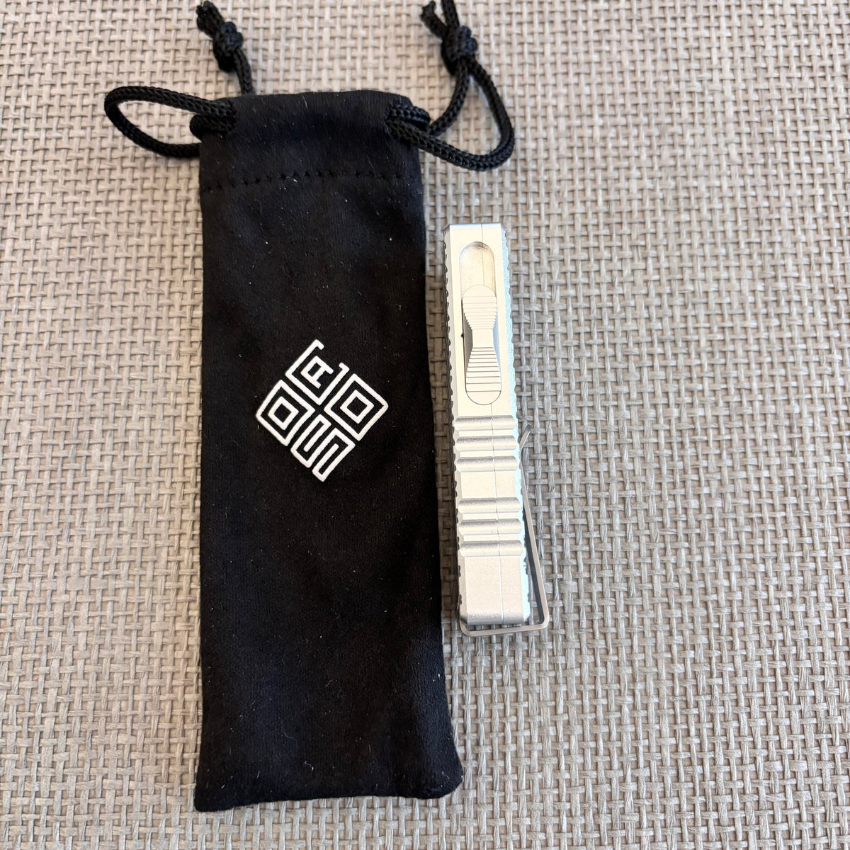 Ocaso 18LMS Lucent Mini Satin OTF 1.9" M390 Knife