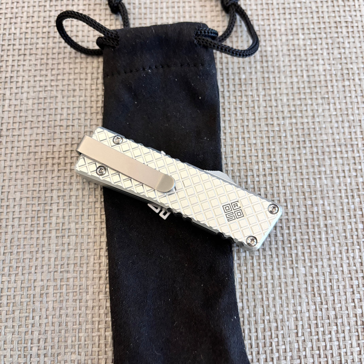 Ocaso 18LMS Lucent Mini Satin OTF 1.9" M390 Knife