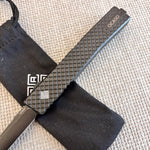 Ocaso 18LLB Lucent Large Black OTF 3.5" M390 Harpoon Blade Knife