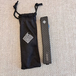 Ocaso 18LLB Lucent Large Black OTF 3.5" M390 Harpoon Blade Knife