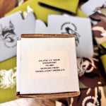 Rick Hinderer Eklipse Spearpoint 3.5" S45VN, Tri-Way, Working Finish, Translucent Green G10 Folding Knife