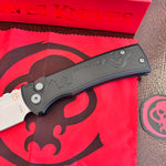Chaves Knives x Pro-Tech Redencion 229 DP - 3.4" S35VN Drop Point Black Key-Milled Automatic Knife
